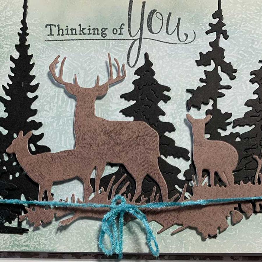 Thinking of You Deer Greeting Card