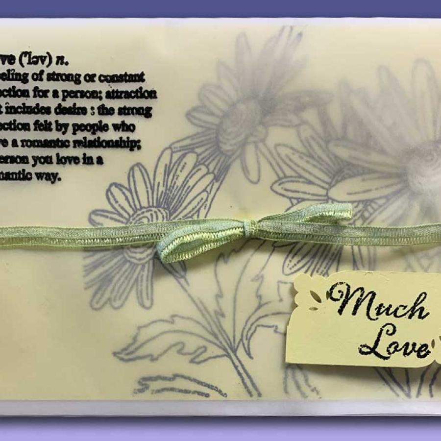 Love Floral Greeting Card