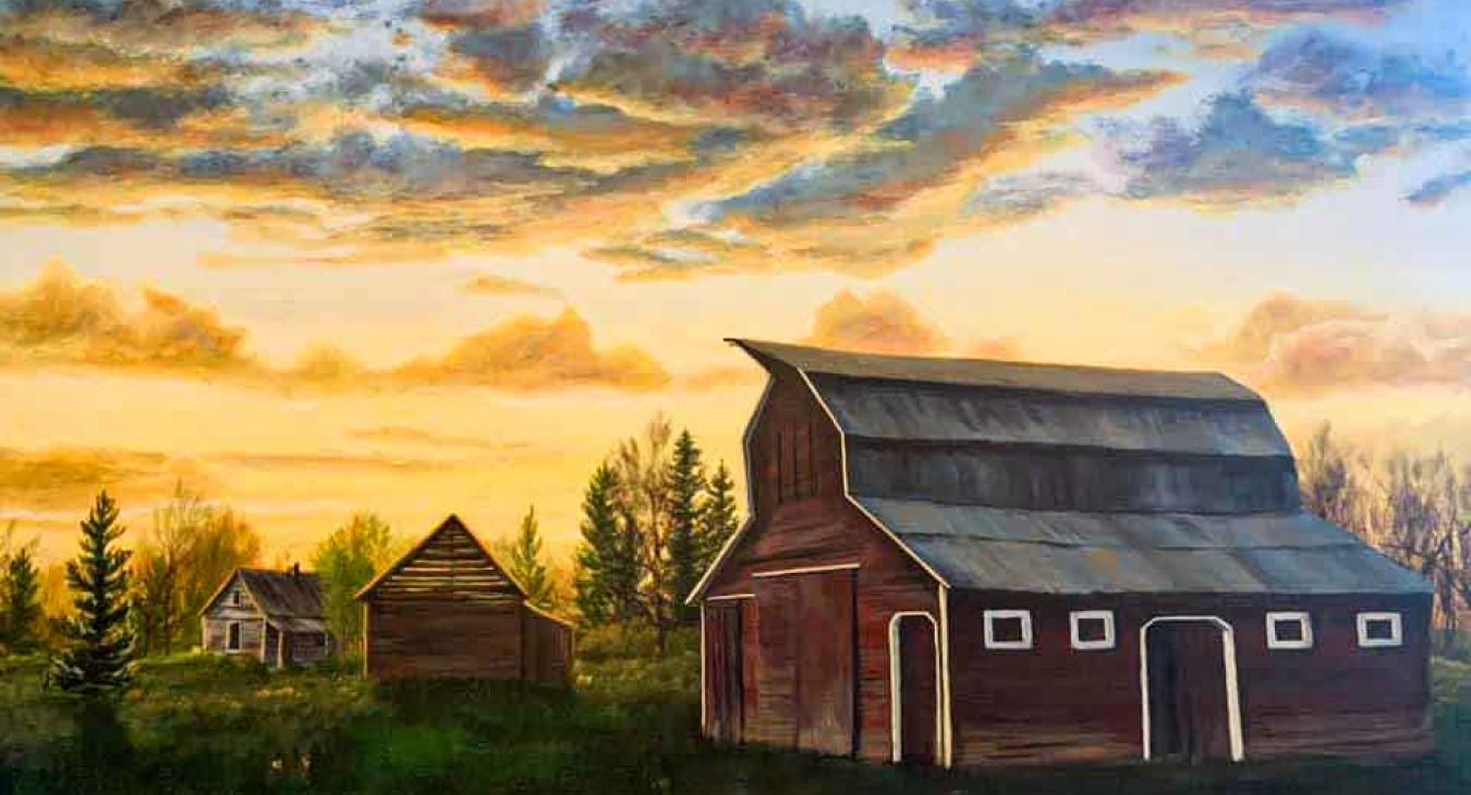 Barn Sunrise